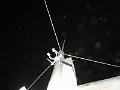 BMIR's lonely antenna in the night sky)